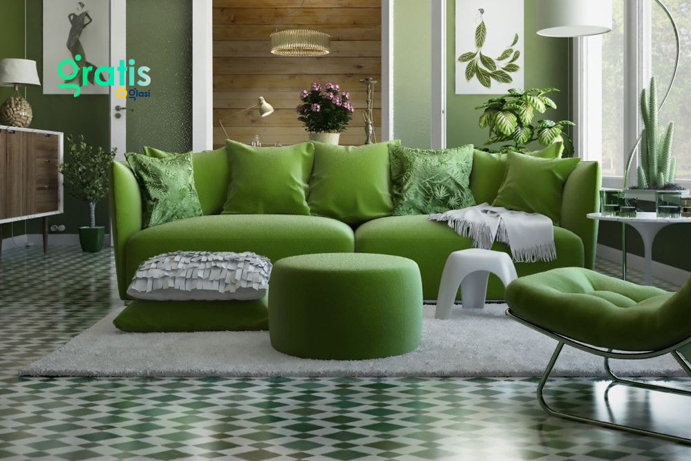 Green Sofa Interior Design to Elevate Your Home Decor