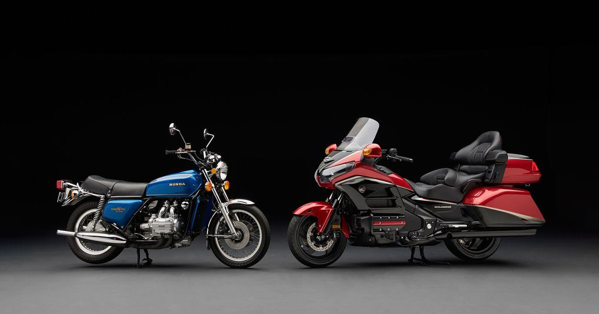 Evolution of Honda Goldwing