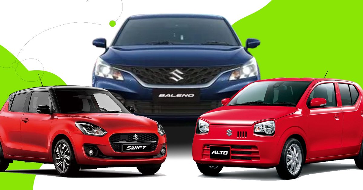 Swift, Baleno, and Alto - Maruti Suzuki most successful models