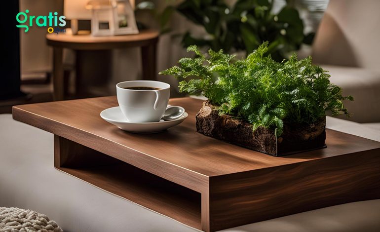 Square coffee table