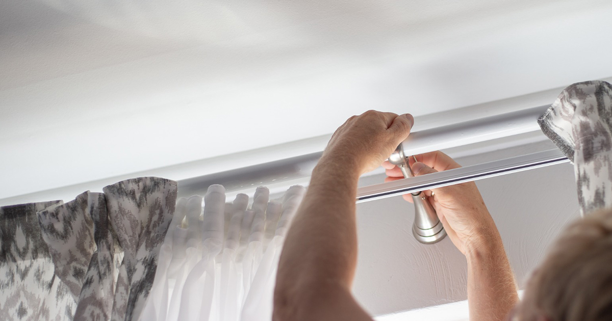 Maintenance tips for double curtain rods