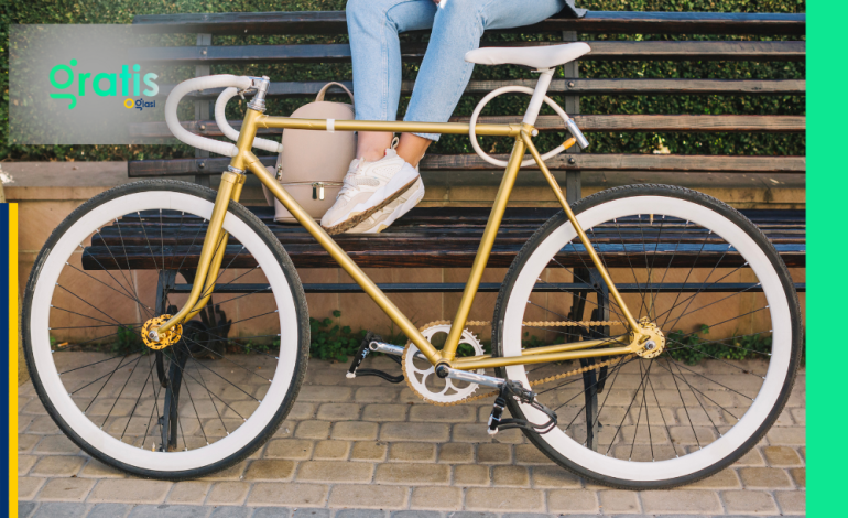 Raleigh bicikl parkiran uz prirodnu stazu u Bosni