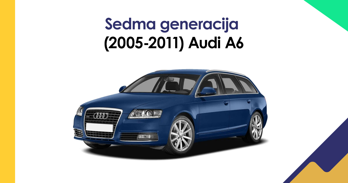 Sedma Generacija (2005-2011) audi a6