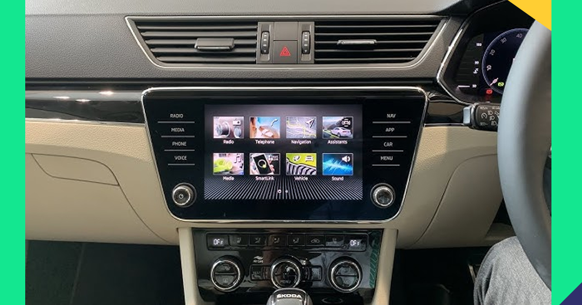 Sistem Infotainment u Skoda Superb