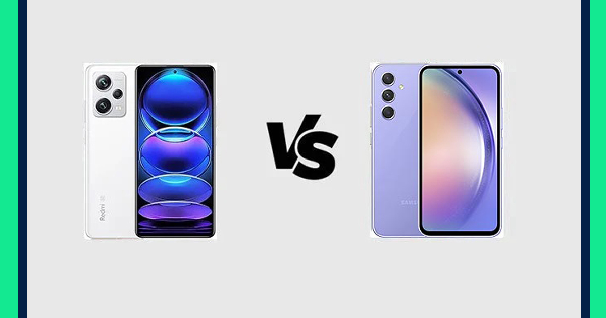 Samsung A54 vs. Xiaomi Redmi Note 12 Pro