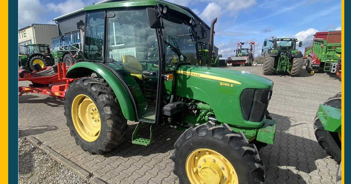 John Deere 5055E (Germany)  jeftini traktori iz uvoza
